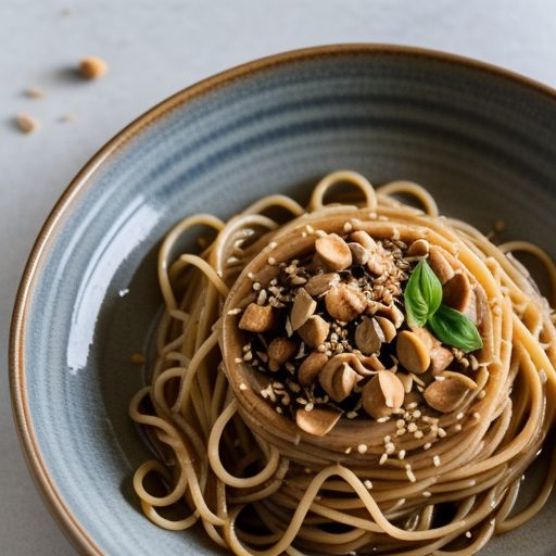 Cold Peanut Noodles recipe image