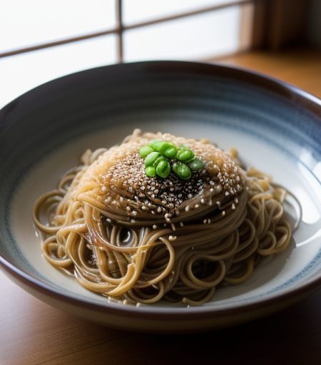 Cold Sesame Noodles recipe image