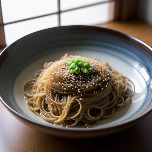Cold Sesame Noodles recipe image