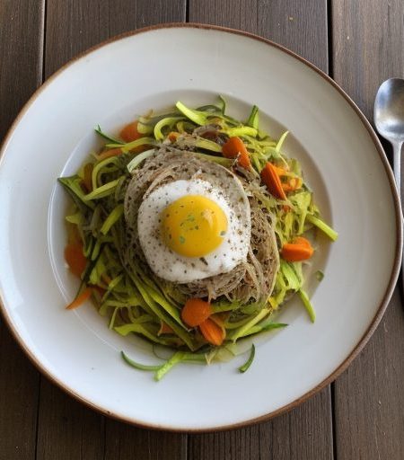 Cold Shredded Vegetables With Chicken recipe image