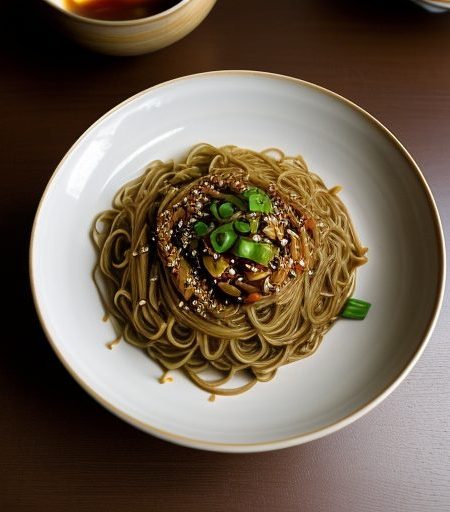 Cold Sichuan Noodles recipe image