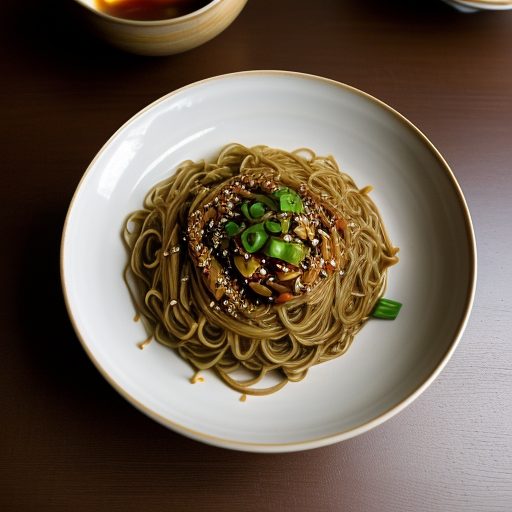 Cold Sichuan Noodles recipe image