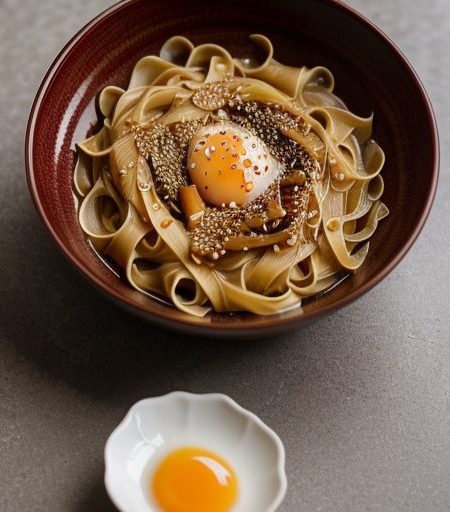 Cold Spicy Noodles in Sesame Sauce recipe image