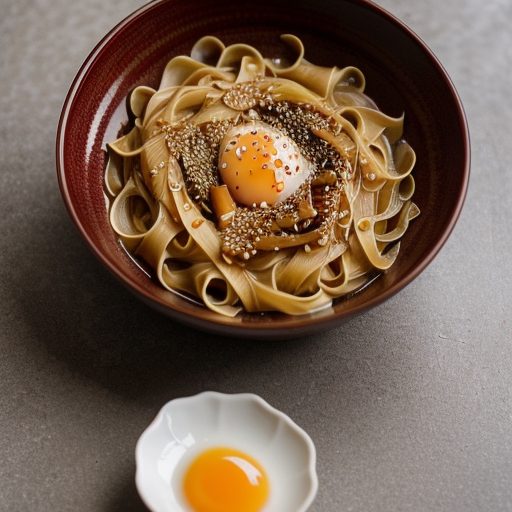 Cold Spicy Noodles in Sesame Sauce recipe image