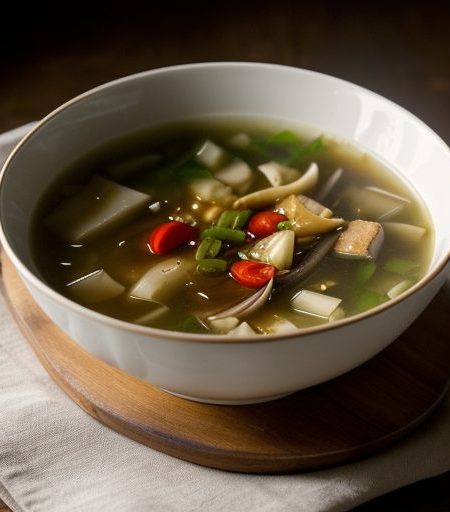 Cold Sweet & Sour Soup recipe image
