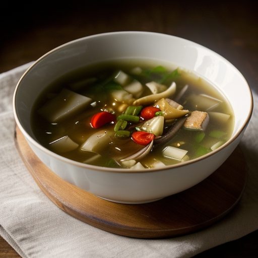Cold Sweet & Sour Soup recipe image