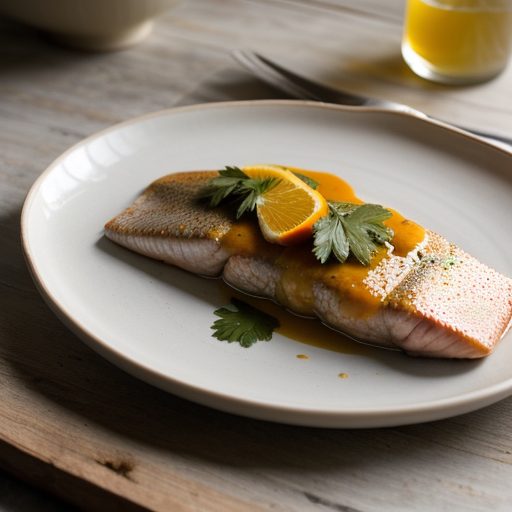 Cold Trout in Orange Marinade recipe image