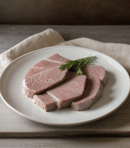 Cold White-Cut Pork Slices With Garlic Sesame recipe image