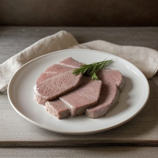 Cold White-Cut Pork Slices With Garlic Sesame recipe image