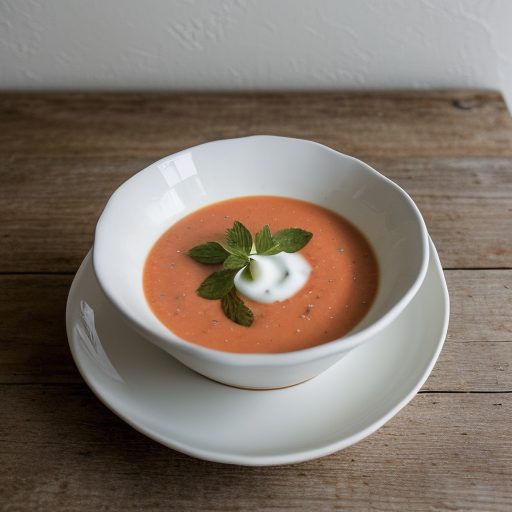 Cold Yogurt Gazpacho recipe image