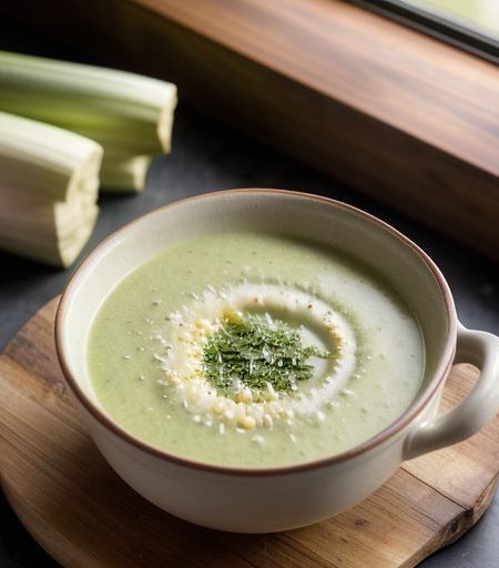 Cold Zucchini and Leek Soup recipe image