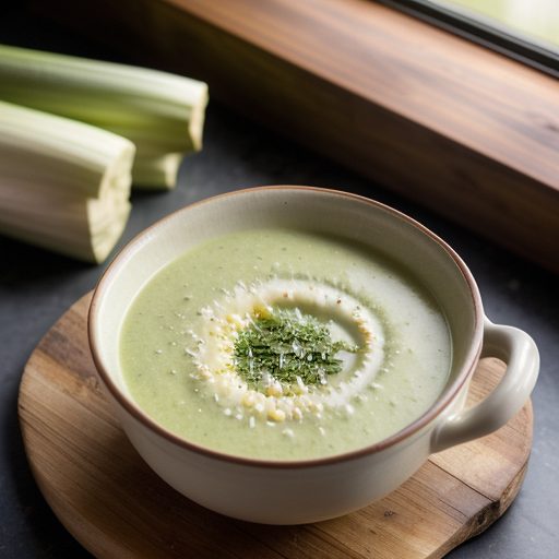 Cold Zucchini and Leek Soup recipe image