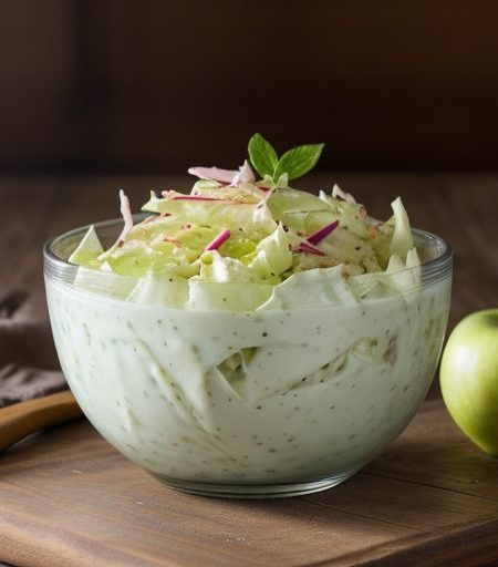 Coleslaw With Green Apples recipe image