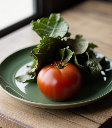 Collards & Tomatoes  recipe image