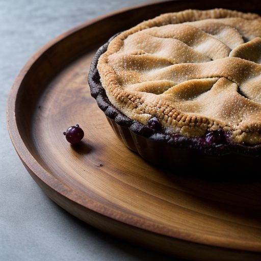 Colonial Grape Pie recipe image
