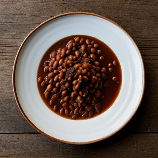 Colorful Stovetop Baked Beans recipe image