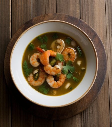 Com Yam Gung (Thai Shrimp Soup recipe image