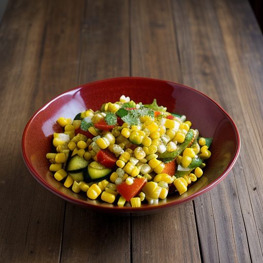 Composed California Corn Salad recipe image