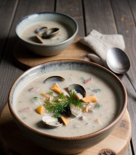 Compromise Clam Chowder recipe image