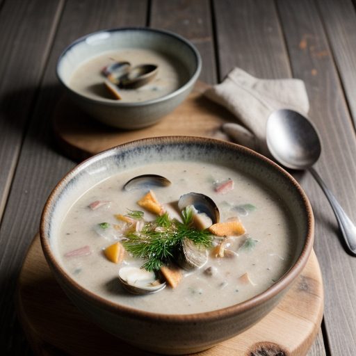 Compromise Clam Chowder recipe image