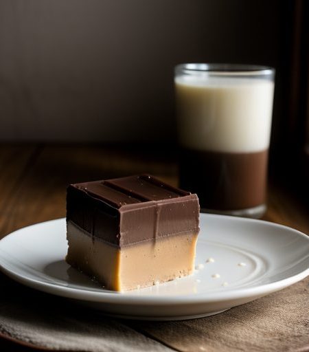 Condensed Milk Chocolate Syrup Fudge recipe image