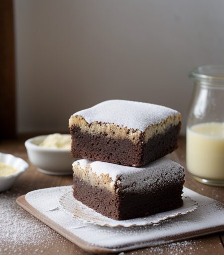 Confectioners Sugar Brownies recipe image