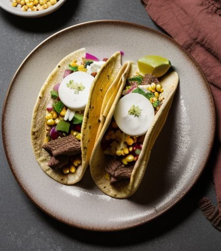 Confetti Beef Tacos recipe image