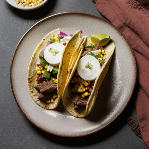Confetti Beef Tacos recipe image