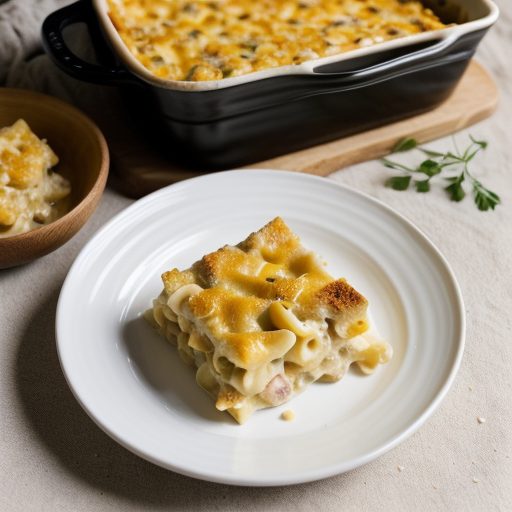 Confetti Macaroni Casserole recipe image
