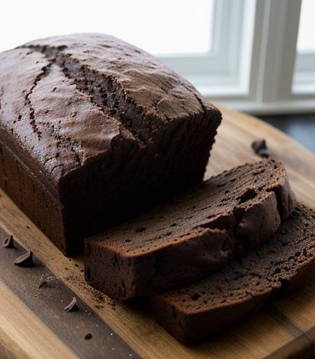 Connie's Super Chocolate Chocolate Bread recipe image