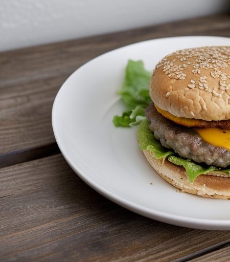 Consumer Reports Vegetarian Burger recipe image