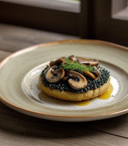 Continental Mushroom Caviar recipe image