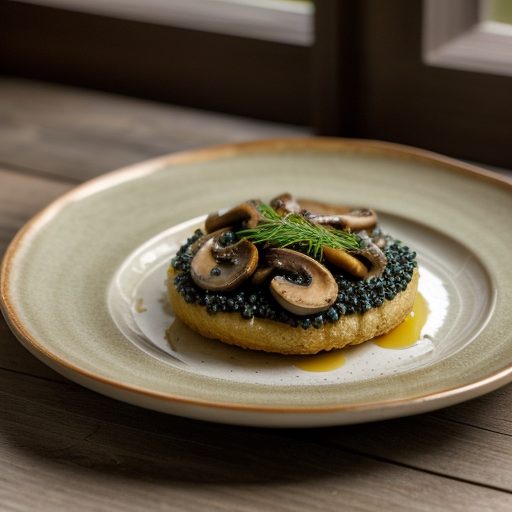 Continental Mushroom Caviar recipe image