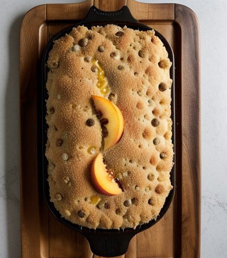 Cookie Peach Tapioca Bake recipe image