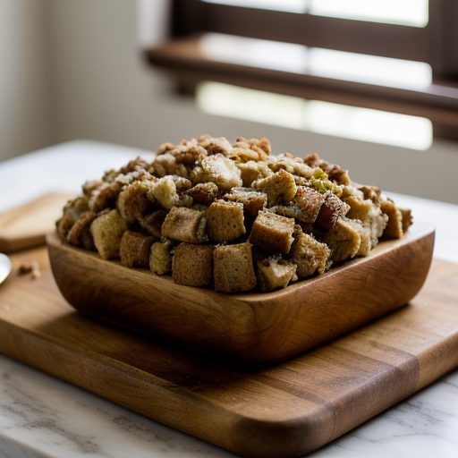 Cooking Light's Bread Stuffing recipe image
