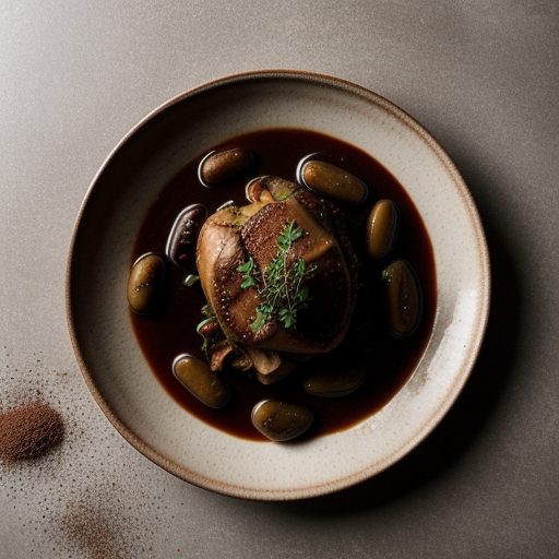 Coq Au Vin (Chicken in Red Wine recipe image