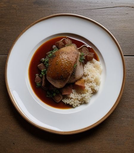 Coq Au Vin (Chicken in Wine #1 recipe image
