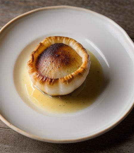 Coquilles St. Jacques Au Gingembre (Scallops recipe image