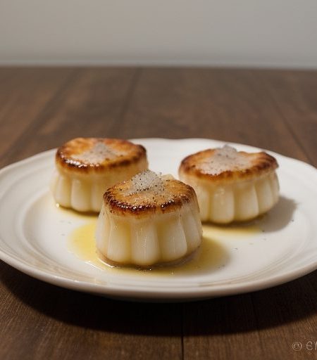 Coquilles St. Jacques Au Gingembre (Scallops With Ginger recipe image