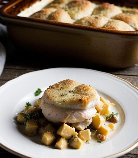 Cordon Bleu Chicken Casserole recipe image