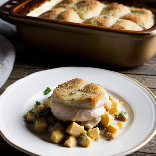Cordon Bleu Chicken Casserole recipe image