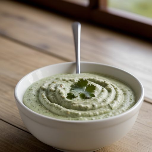 Coriander Chili Dip recipe image