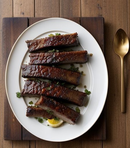 Coriander Spareribs recipe image