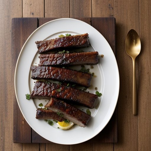 Coriander Spareribs recipe image