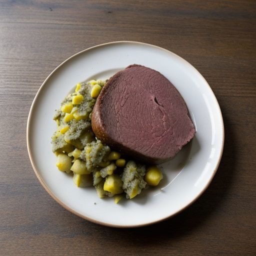 Corn Beef With Colcannon Potatoes recipe image