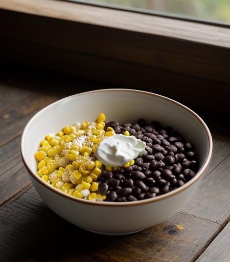 Corn~ Black~ Bean & Red Pepper Salad recipe image