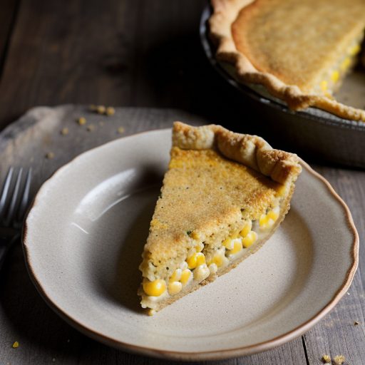 Corn Bread Pie recipe image