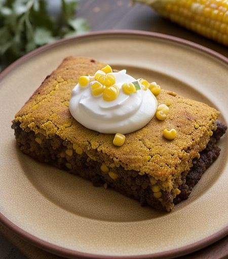 Corn Bread Taco Bake recipe image