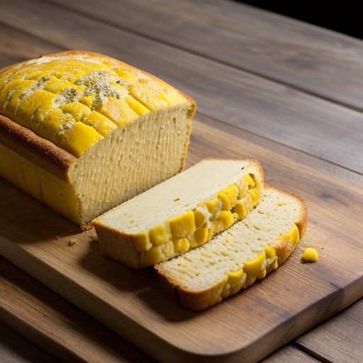 Corn-Chilies-Cheese Bread recipe image