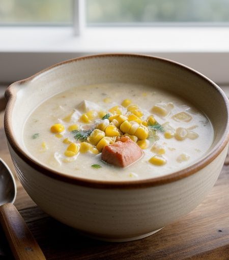 Corn & Crab Chowder recipe image